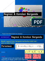 Materi RegresiKorelasi Berganda PDF