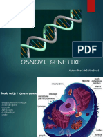 Osnovi Genetike I Genetika U Sportu 1