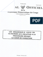 LOI ORGANIQUE N13-010RELATIVE A PROCEDURE DEVANT COUR DE CASSAT.pdf