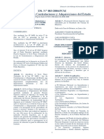 Decreto Supremo #083-2004-PCM