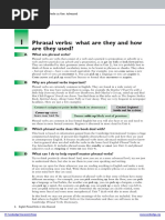 Phrasal Verbs Pdf Verb Object Grammar