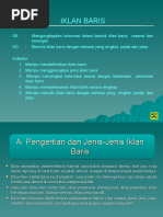 Download Materi Pembelajaran Iklan Baris 1 by Fadli Ahmad SN341084404 doc pdf