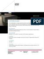 LUCCOTHERM Technisches Datenblatt E