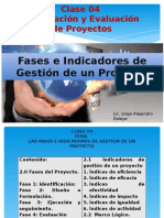 Clase 04 Fep Fases e Indicadores de Gestion de Un Proyecto y El Marco Logico