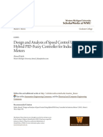 MmmDesign and Analysis of Speed Control Using Hybrid PID-Fuzzy Contr Mmmmmm