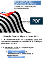 Anexo I Orientações Situação Final Do Aluno