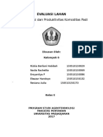 Tugas Evaluasi Lahan