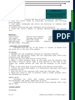 Hematology I Activity II