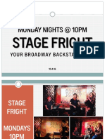 Stage Fright Booking Info 120916