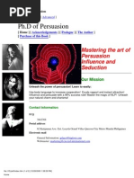 Download ebook - pdf - self-help Ph D Of Persuasion by WhatAloser SN3411 doc pdf
