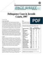 Deliquency Cases in Juvenile Courts, 1997