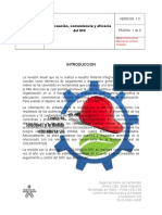 Adecuación, Conveniencia y Eficacia Del SIG