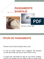 Tipuri de Pansamente PDF