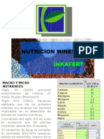 Nutricion Mineral