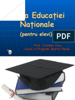 Legea Educatiei Nationale Pentru Elevi
