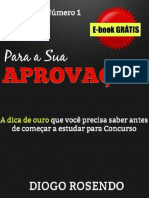 E Book O Segredo n1 Para a Sua Aprovacao