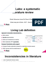 Living Labs A Systematic Literature Review