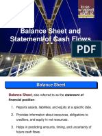 7.Balance Sheet and Statement of Cash Flows