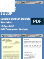 Taklimat SULDP 160816 PPD Sandakan