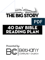 40 Day Reading Plan