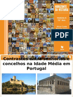 Contrastes Entre Senhorios e Concelhos Na Idade Media Em Portugal