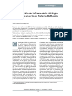 Interpretacion Del Informe Citologia Sistema Bethesda