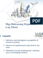 Mga Hulwarang Organisasyon NG Teksto