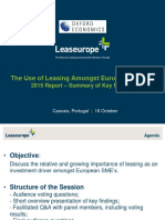 2015 LeaseEurope - SMEs Focus