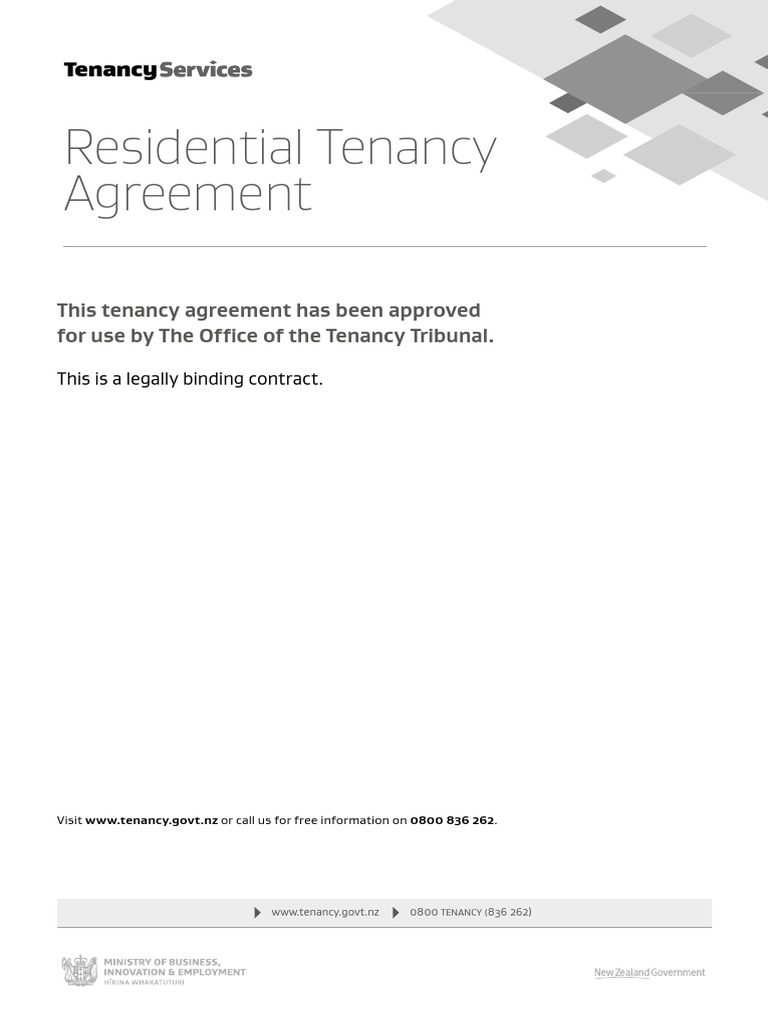 Residential Tenancy Agreement | PDF | Leasehold Estate | Landlord