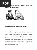 Uma Conversa Sobre a Bíblia