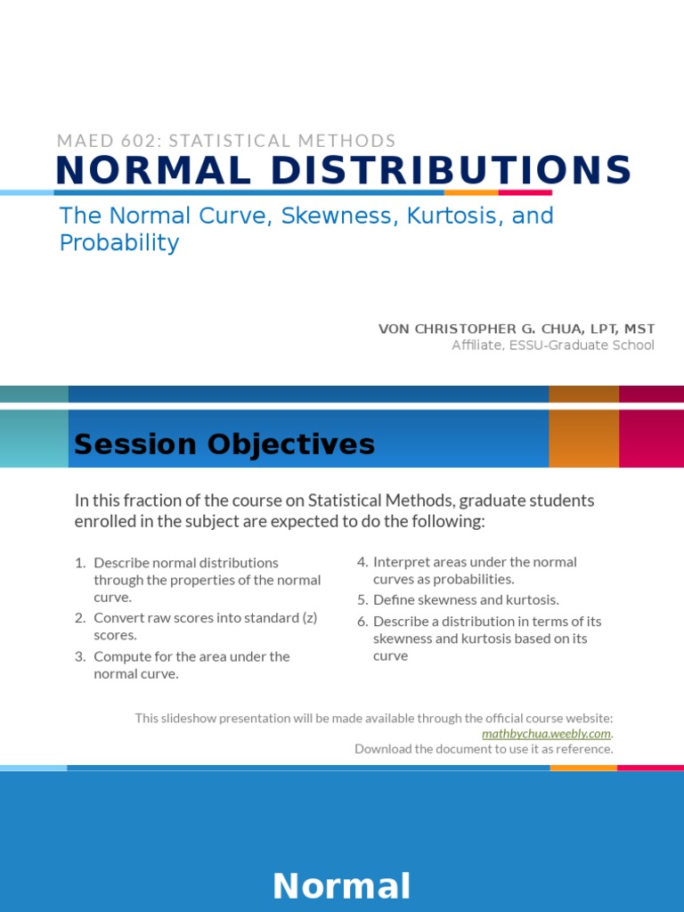 The Normal Distribution | PDF | Normal Distribution | Skewness