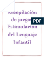 Estimulación Del Lenguaje Infantil. Recopilación de Juegos (2)