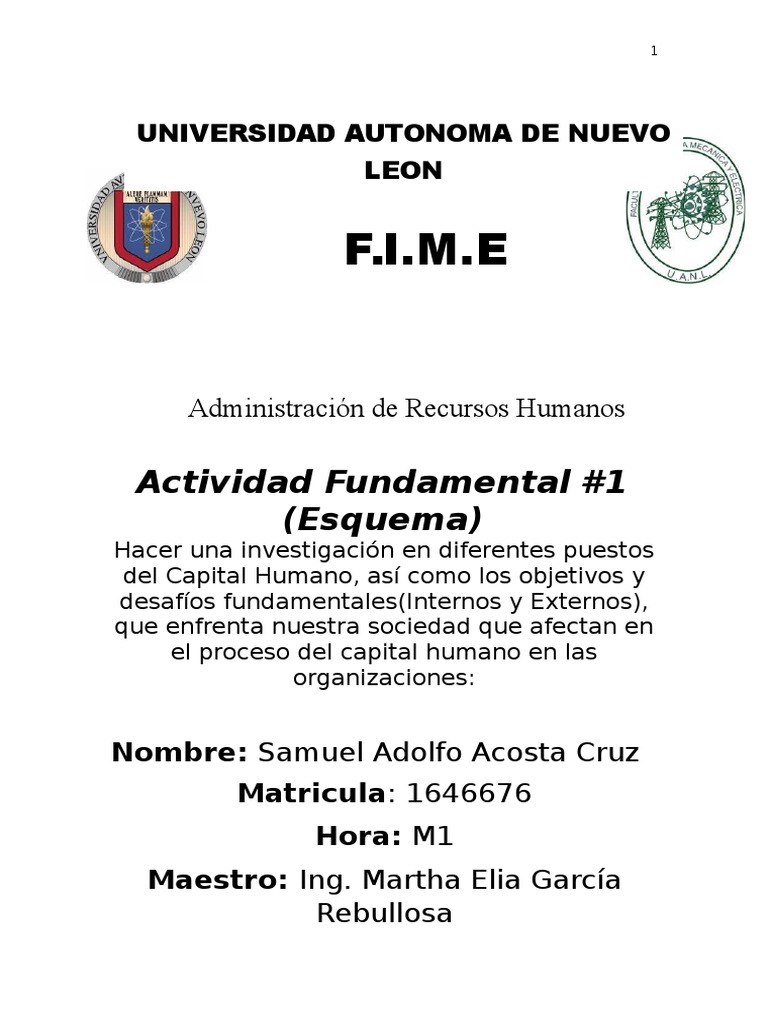 Desafíos del Capital Humano en RRHH | PDF | Recursos humanos