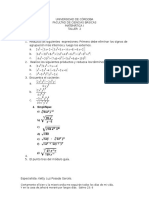 Taller 2 de Matemáticas Básicas.