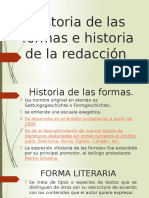 Historia de Las Formas