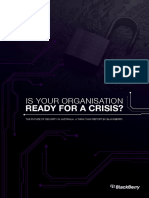 BlackBerry Think Tank Security Report - Is Your Organisation Ready For A PDF