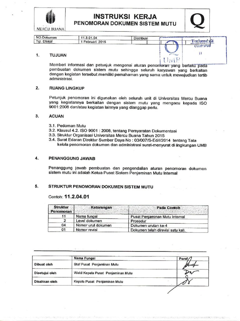 Contoh Dokumen Iso  9001 Tahun 2021 Pdf Dokumen  Pilihan Contoh Dokumen Iso  9001 Tahun 2021 Pdf Dokumen  Pilihan