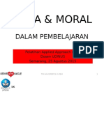 Etika & Moral Pembelajaran-Peni