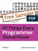 97 Things Every Programmer Sampler PDF