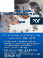 Perawatan Lansia Pasif