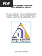 Plano Anual Actividades Do Agrupamento 2009-10