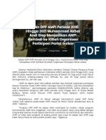 Sekjen DPP AMPI Periode 2016 Hingga 2021, Muhammad Akbar Andi Siap Menjadikan AMPI Kembali Ke Kittah Organisasi Partisipasi Partai Golkar.
