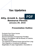 Tax Update