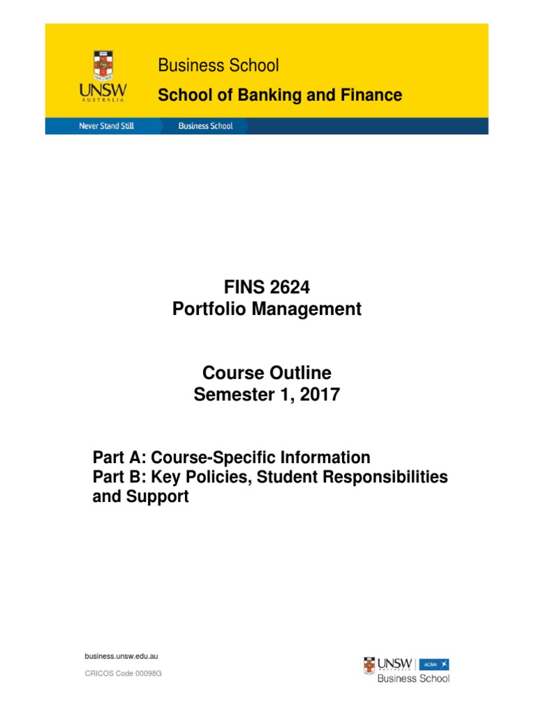 Fins2624 course outline picture