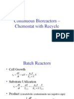 Continuous Bioreactors for Cell Cultivation