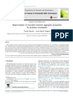 Improvement of Recycled Concrete Aggregate Properties