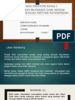 Esterifikasi - Biodiesel