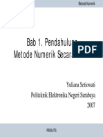 MetNum01 Pendahuluan