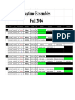 Daytime Ensemble Schedule FA 16