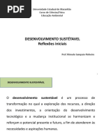 Bases Do Desenvolvimento Sustentável